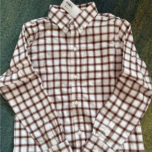 Janie and Jack Boys Twill Shirt